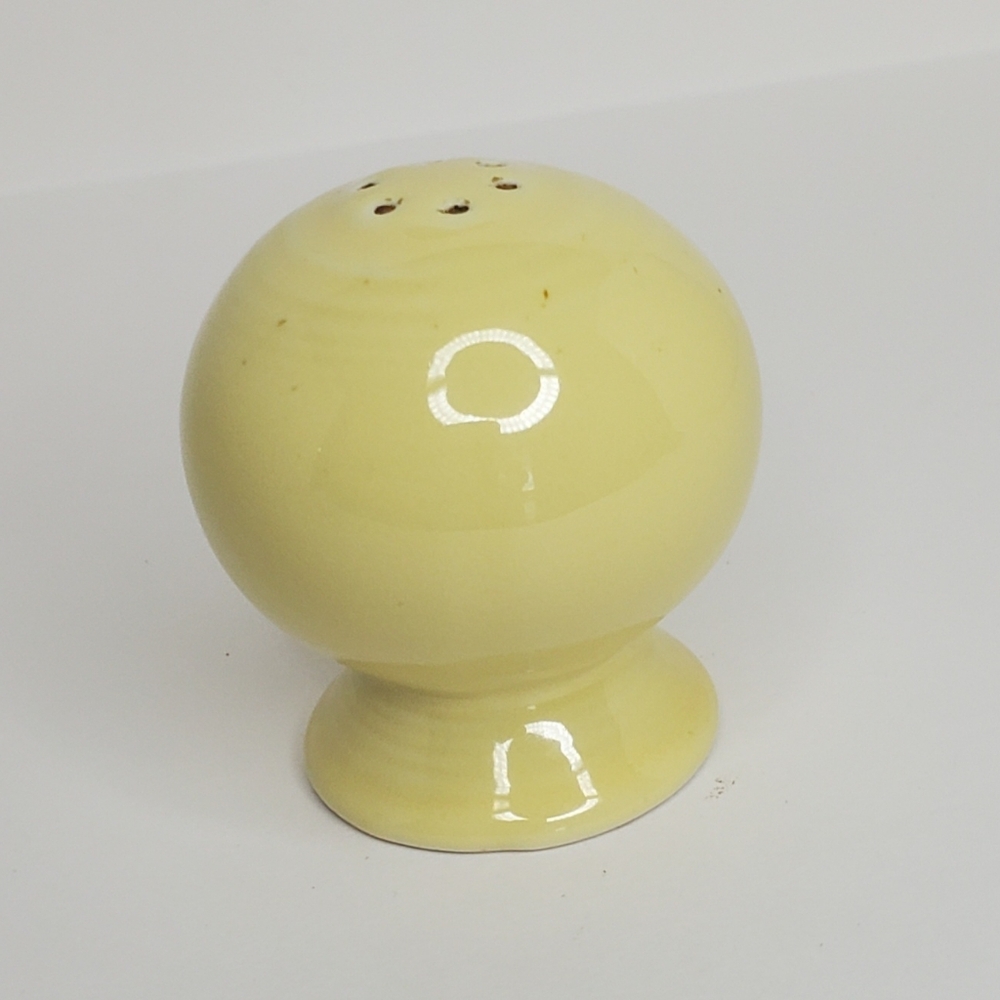 Sun Yellow Firstaware, Fiesta Ceramic Salt Shaker: 2.5" X 2.5"